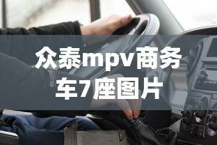 众泰mpv商务车7座图片  第1张