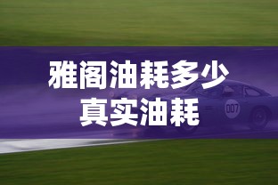 雅阁油耗多少真实油耗  第1张