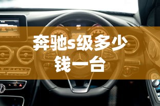 奔驰s级多少钱一台  第1张