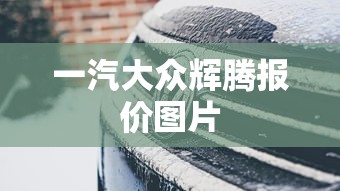 一汽大众辉腾报价图片  第1张