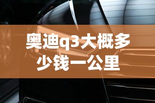 奥迪q3大概多少钱一公里  第1张