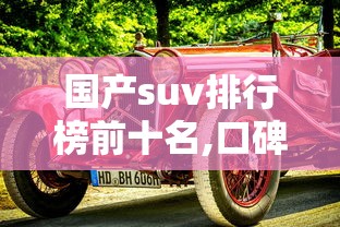 国产suv排行榜前十名,口碑最好的国产suv  第1张