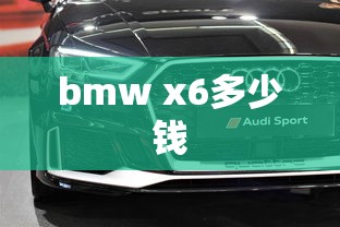 bmw x6多少钱  第1张