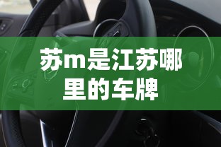 苏m是江苏哪里的车牌  第1张