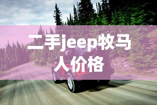 二手jeep牧马人价格  第1张