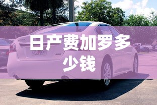 日产费加罗多少钱  第1张