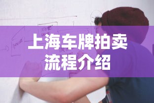 上海车牌拍卖流程介绍  第1张