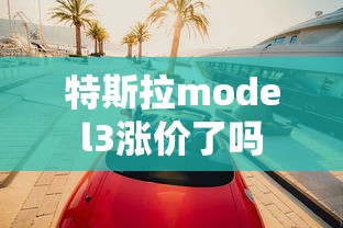 特斯拉model3涨价了吗  第1张