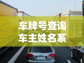 车牌号查询车主姓名系统蒙a8130  第1张