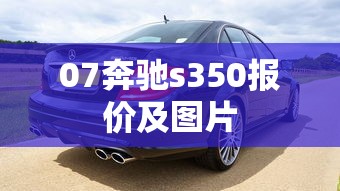 07奔驰s350报价及图片  第1张