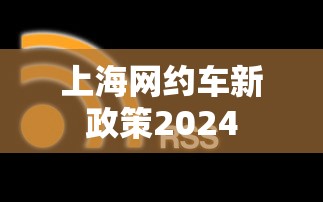 上海网约车新政策2024  第1张
