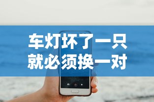 车灯坏了一只就必须换一对吗视频  第1张