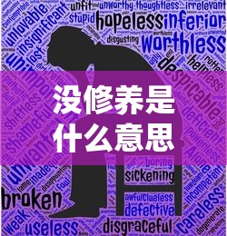 没修养是什么意思  第1张
