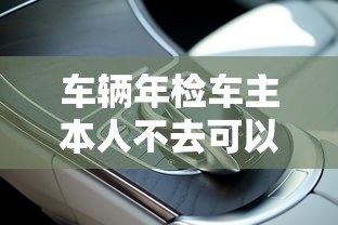 车辆年检车主本人不去可以吗怎么办  第1张