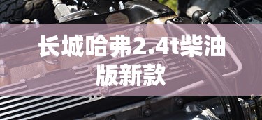 长城哈弗2.4t柴油版新款  第1张