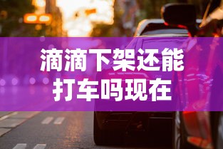 滴滴下架还能打车吗现在  第1张