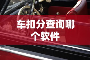 车扣分查询哪个软件  第1张