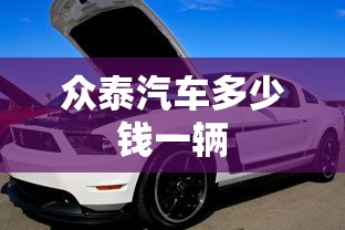 众泰汽车多少钱一辆  第1张