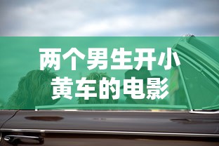 两个男生开小黄车的电影  第1张