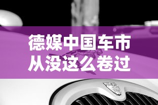 德媒中国车市从没这么卷过评价  第1张