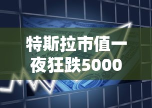 特斯拉市值一夜狂跌5000亿元,无人出租延期至10月发布  第1张