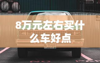8万元左右买什么车好点  第1张