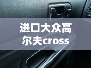 进口大众高尔夫cross  第1张