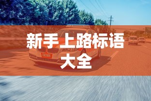 新手上路标语大全  第1张