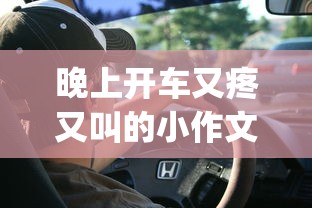 晚上开车又疼又叫的小作文_  第1张