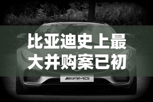 比亚迪史上最大并购案已初步敲定1  第1张