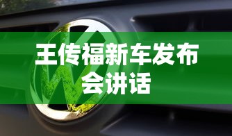 王传福新车发布会讲话  第1张
