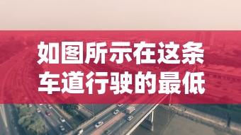 如图所示在这条车道行驶的最低车速是多少  第1张
