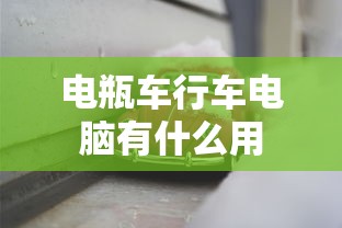 电瓶车行车电脑有什么用  第1张