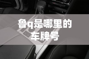鲁q是哪里的车牌号  第1张