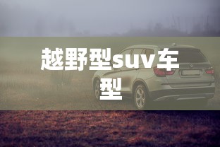 越野型suv车型  第1张