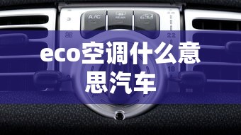 eco空调什么意思汽车  第1张