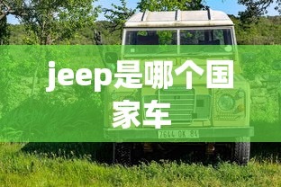 jeep是哪个国家车  第1张