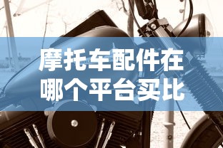 摩托车配件在哪个平台买比较好  第1张