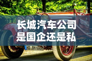 长城汽车公司是国企还是私企  第1张