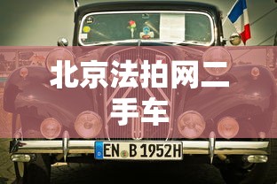 北京法拍网二手车  第1张