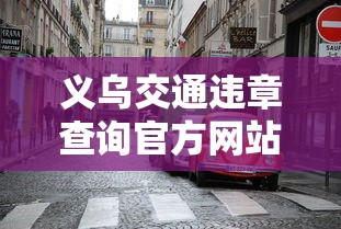 义乌交通违章查询官方网站  第1张