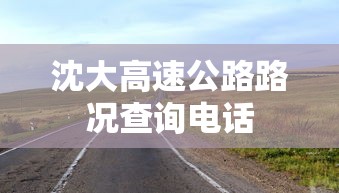 沈大高速公路路况查询电话  第1张