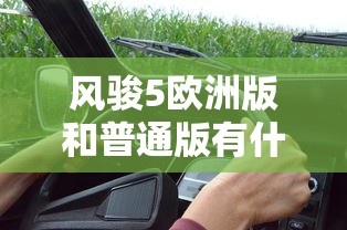 风骏5欧洲版和普通版有什么区别  第1张