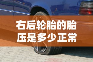 右后轮胎的胎压是多少正常  第1张