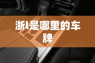 浙l是哪里的车牌  第1张