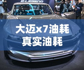 大迈x7油耗真实油耗  第1张