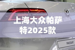 上海大众帕萨特2025款  第1张