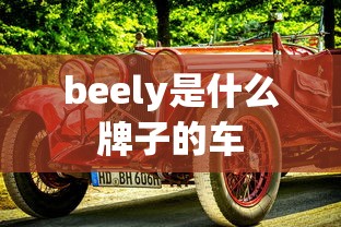 beely是什么牌子的车  第1张