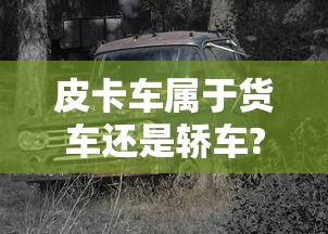 皮卡车属于货车还是轿车?  第1张