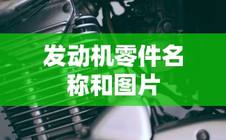 发动机零件名称和图片  第1张